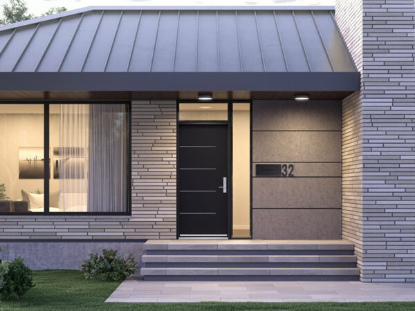 High performance steel entry doors.