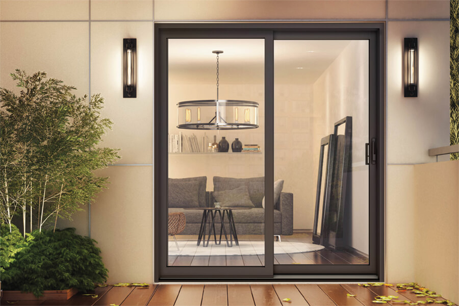 Novatech PVC patio doors.